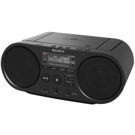 Microsistem audio Sony ZSPS50B, CD Player, Tuner FM, 2x2W, USB, Negru