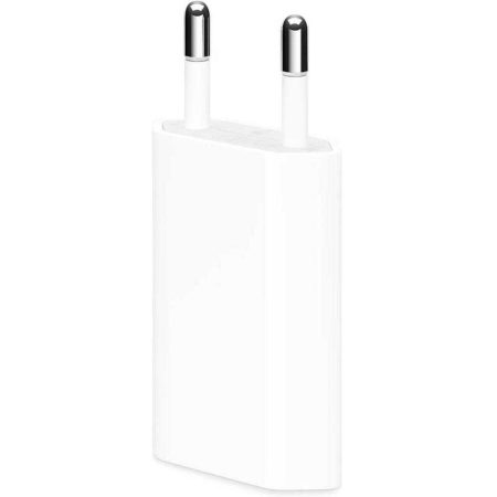 Incarcator retea Apple 5W, Lightning pentru Apple iPhone, Alb