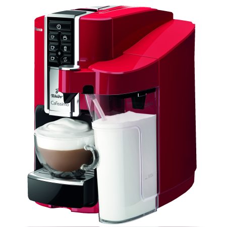 Espressor Tchibo Cafissimo Latte, 1000 W, 1 L, 15 bar, Rosu