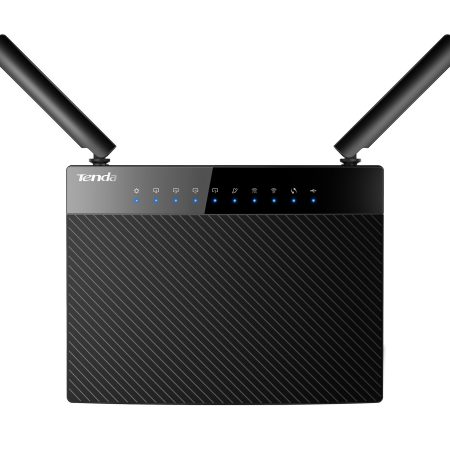 Router wireless, Tenda AC9, AC1200, Dual-Band, Negru