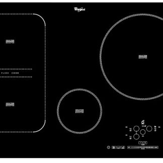Plita incorporabila cu inductie Whirlpool ACM849LX, 4 arzatoare, touch, negru