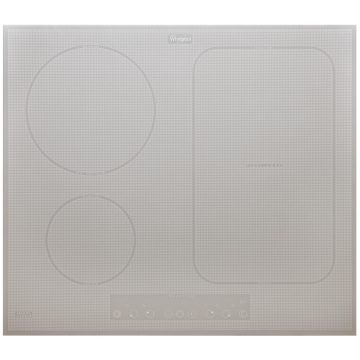 Plita incorporabila Whirlpool ACM 808 BA/WH, Inductie, 4 Zone de gatit, Touch control, Alb