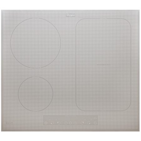 Plita incorporabila Whirlpool ACM 808 BA/WH, Inductie, 4 Zone de gatit, Touch control, Alb