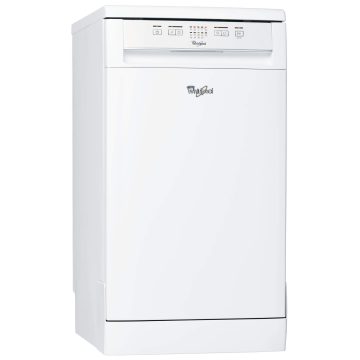 Masina de spalat vase slim Whirlpool ADP 201 WH, 10 seturi, 5 programe, Clasa A+