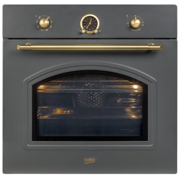 Cuptor incorporabil Beko OIM27201A, Multifunctional, 71 L, Clasa A, Rustic Chic