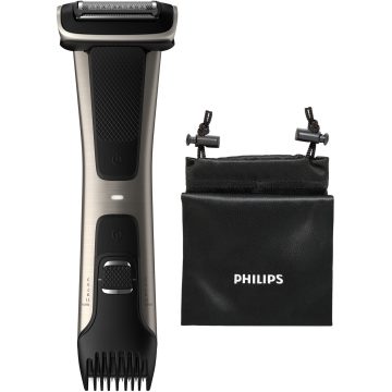Aparat de tuns corporal Philips BG7025/15, Acumulator, 3-11 mm, Umed/Uscat, Negru