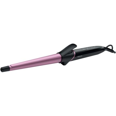 Ondulator Philips BHB871/00, 210º, Invelis ceramic si cheratina, Negru