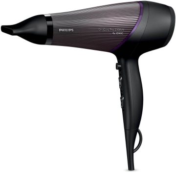 Uscator de par Philips Pro BHD177/00, 2300 W, 2 viteze, 3 trepte temperatura, Negru