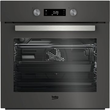 Cuptor incorporabil Beko BIM24301ZGCS, Multifunctional, 71 l, Clasa A, Zara Grey