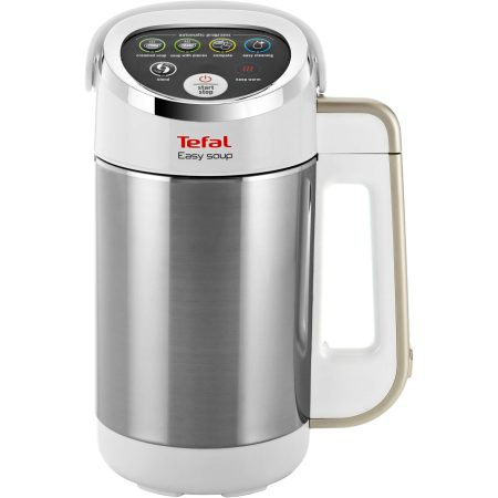 Blender Tefal Easy Soup BL841138, 1000 W, 1.2 l, 4 programe, Alb/Inox