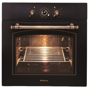 Cuptor incorporabil rustic Hansa BOES68120090, Electric, Grill, Rotisor, Clasa A+