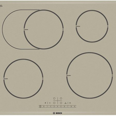 Plita incorporabila Bosch PIB673F17E, Inductie, 4 zone de gatit