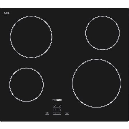 Plita incorporabila Bosch PKE611D17E, 4 zone de gatit radiante