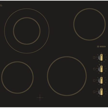 Plita incorporabila Bosch PKF619C17E, Electrica, 4 zone gatire radiante