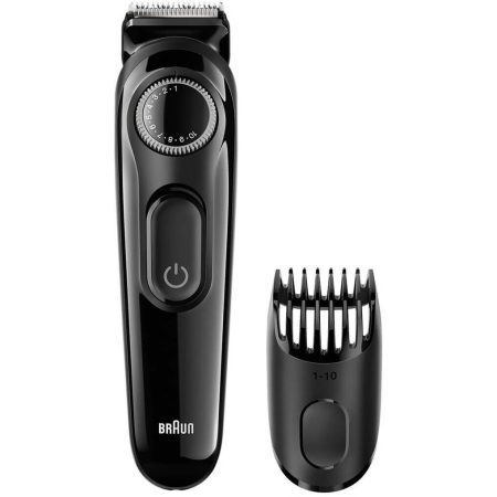 Aparat de tuns barba Braun BT3020, Acumulator, 1-10 mm, Negru