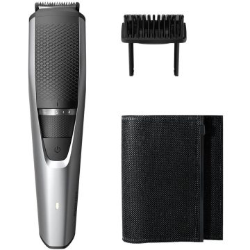 Aparat de tuns barba Philips BT3216/14, Acumulator, 0.5-10 mm, Argintiu