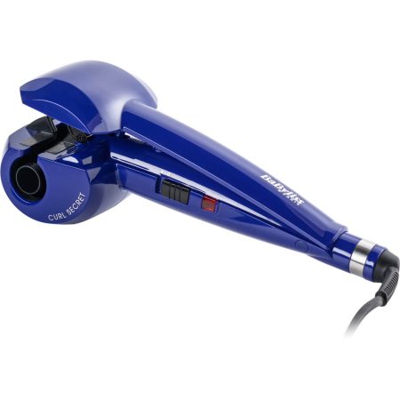 Ondulator automat BaByliss C904PE, 205º, Invelis ceramic, Albastru