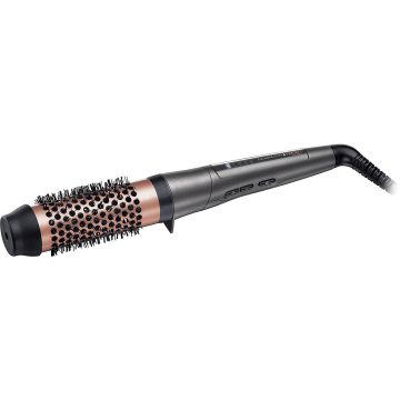 Perie incalzita Remington Keratin Protect CB8338, Invelis ceramic si cheratina, 180º, Gri