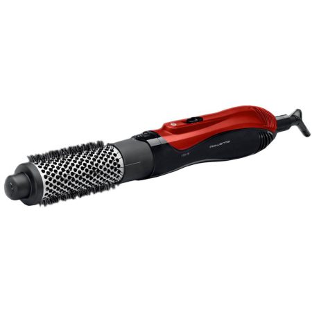 Perie cu aer cald Rowenta CF8216F0, 1200 W, 2 viteze, Negru/Rosu