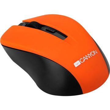 Mouse Canyon CNE-CMSW1O, Wireless, Portocaliu