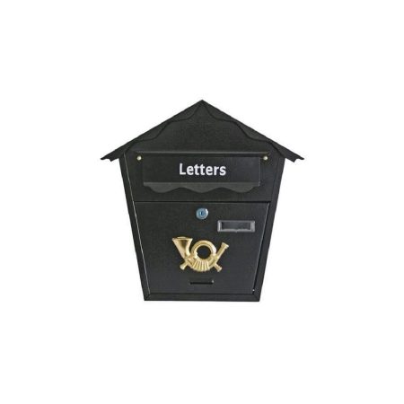 Cutie postala Strend Pro Romantic, 370x370x100 mm, Neagra