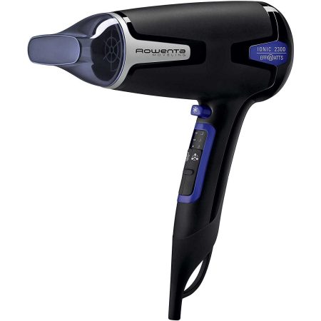 Uscator de par Rowenta Moveling+ CV3820F0, 1800 W, 2 viteze, 3 trepte temperatura, Negru/Albastru