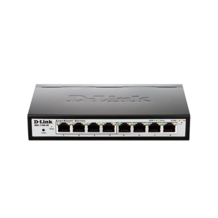 Switch D-Link DGS-1100-08, 8 porturi, 10/100/1000 Mbps
