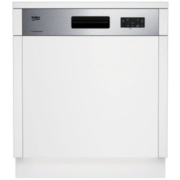 Masina de spalat vase semi-incorporabila Beko DSN15420X, 14 seturi, 5 programe, Clasa A++
