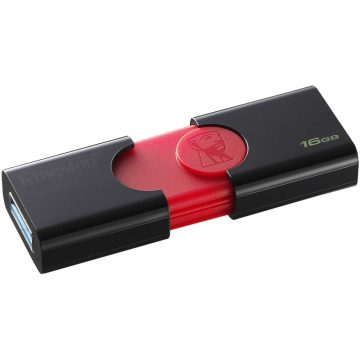 Memorie USB Kingston DataTraveler 106, 16GB, USB 3.1, Negru