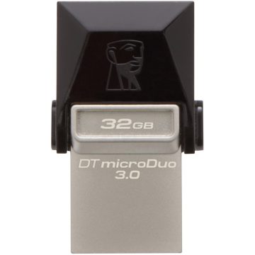 Memorie USB Kingston DataTraveler microDuo OTG, 32GB, USB 3.0