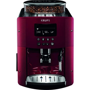 Espressor automat Krups EA815570, 1450 W, 1.7 L, 15 bar, Visiniu