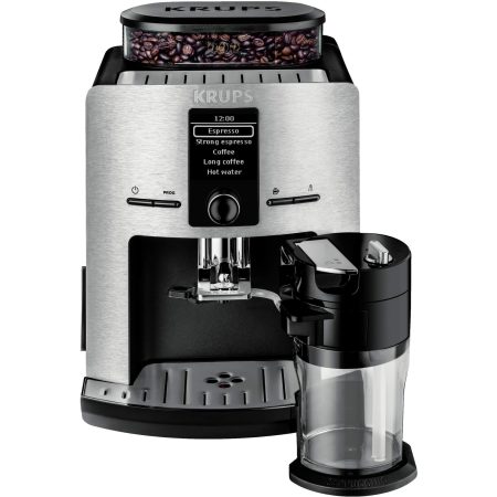 Espressor automat Krups EA829D10, 1450 W, 1.7 L, 15 bar, Argintiu