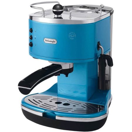 Espressor manual DeLonghi Icona ECO311.BLUE, 1100 W, 1.4 L, 15 bar, Albastru