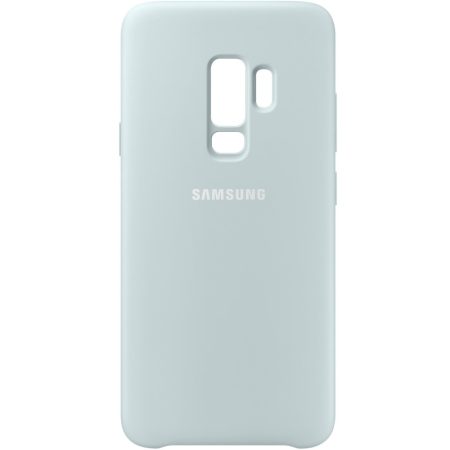 Carcasa de protectie Silicone Cover Samsung pentru Galaxy S9 Plus, Albastru