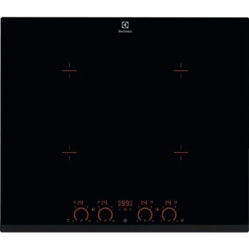 Plita incorporabila Electrolux EHD6740FOK, Inductie, 4 zone de gatit