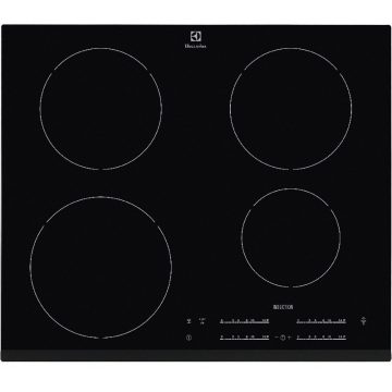 Plita incorporabila Electrolux EHH6540FHK, Inductie, 4 Zone, Touch control, 60 cm, Negru