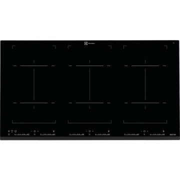 Plita incorporabila Electrolux EHH9967FOZ, Inductie, Booster 6 Zone, Touch control, 91 cm