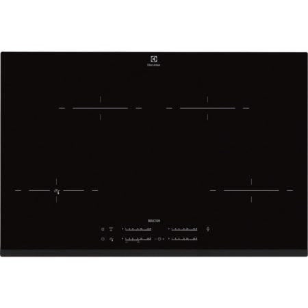 Plita incorporabila Electrolux EHR8540FHK, Inductie, 4 Zone de gatit, Touch control, 78 cm, Negru