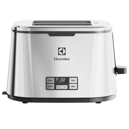 Prajitor de paine Electrolux EAT7800, 980 W, 2 felii, Argintiu