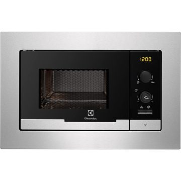 Cuptor cu microunde incorporabil Electrolux EMS20107OX, 20 l, 800 W, Inox