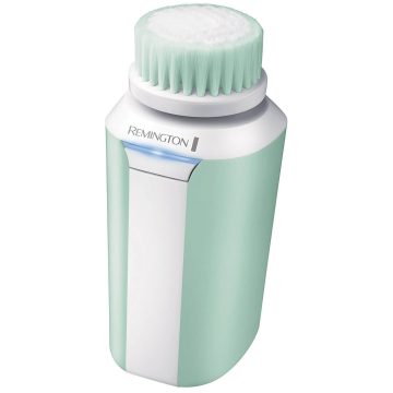 Perie de curatare faciala Remington Reveal FC500, Acumulator, Alb/Verde