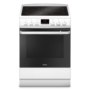 Aragaz electric Hansa FCCW69209, 4 zone gatit, Cuptor electric, Grill, Clasa A
