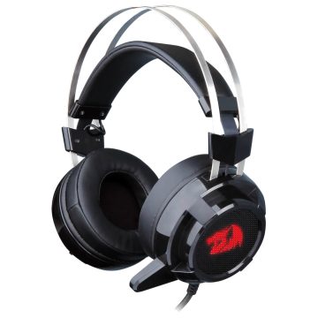 Casti Gaming cu microfon Redragon H301-SIREN2, USB, Negru