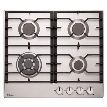 Plita incorporabila Hansa BHGI61139, Gaz, 4 arzatoare (WOK)