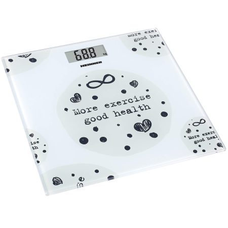 Cantar electronic Heinner HBS-150MSJ, 150 kg, Alb