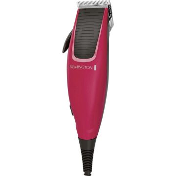 Aparat de tuns Remington HC5018, 3-18 mm, Rosu