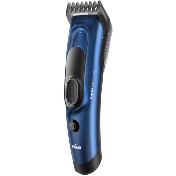 Aparat de tuns Braun HC5030, Acumulator, 3-35 mm, 17 trepte, Albastru
