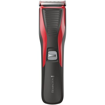 Aparat de tuns Remington My Groom HC5100, 1-23 mm, 12 trepte, Negru/Rosu