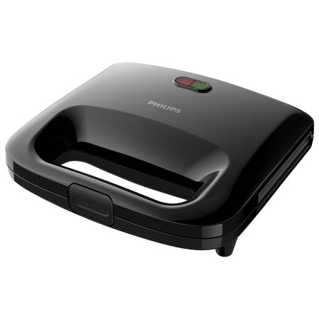Sandwich-maker Philips Daily Collection HD2392/90, 820 W, Negru
