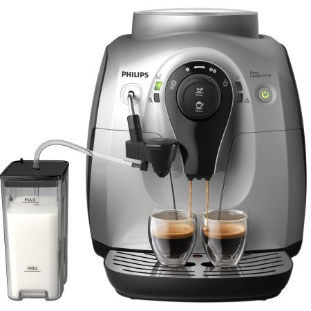 Espressor super-automat Philips HD8652/59, 1400 W, 1 L, 15 bar, Argintiu